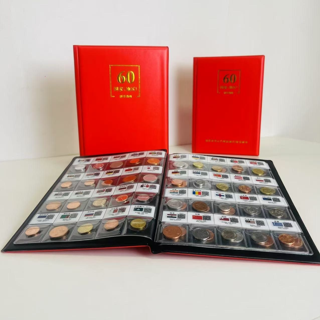 60-Country Coin Set, No Repeats, Drop Shipping, Bulk Orders Welcome