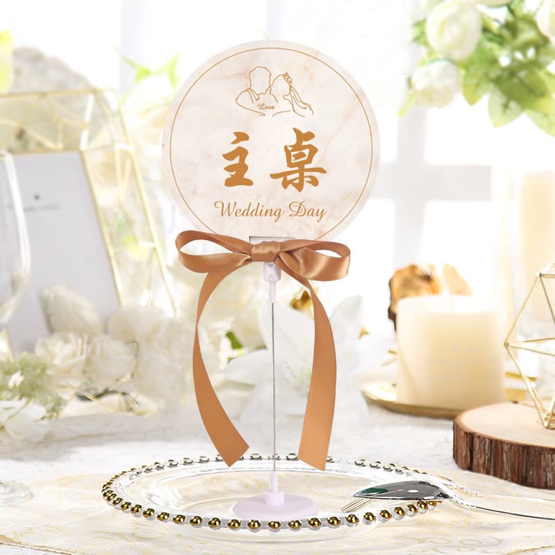Wedding Banquet Seat Card, Wedding Table Card, European-Style Table Card, Forest-Style Table Card, Wedding Guest Seat, Banquet Table Card, Round Card