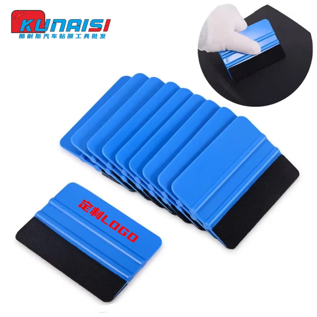 Car Film Tool Squeegee 10*7cm Plastic Film Squeegee Advertising Squeegee Beauty Car Wash Grout Squeegee