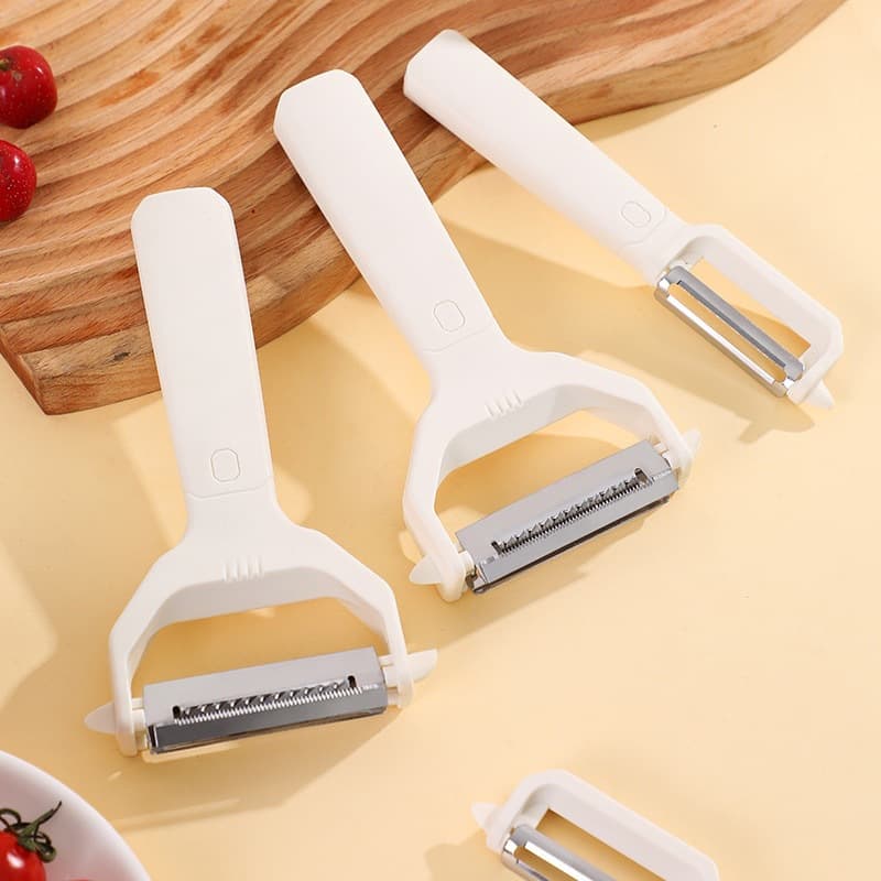 2-in-1 Multi-use Grater - Vegetable Shredder & Peeler Combo with Dual-function Kitchen Peeling Tool