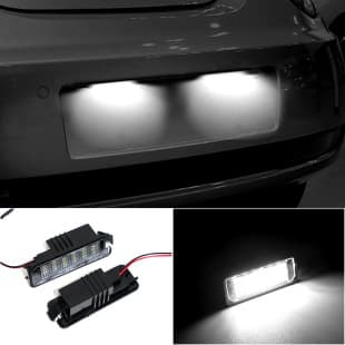 LED License Plate Light for Volkswagen Golf 4/5/6, Passat, Phaeton, Polo, Scirocco, Skoda