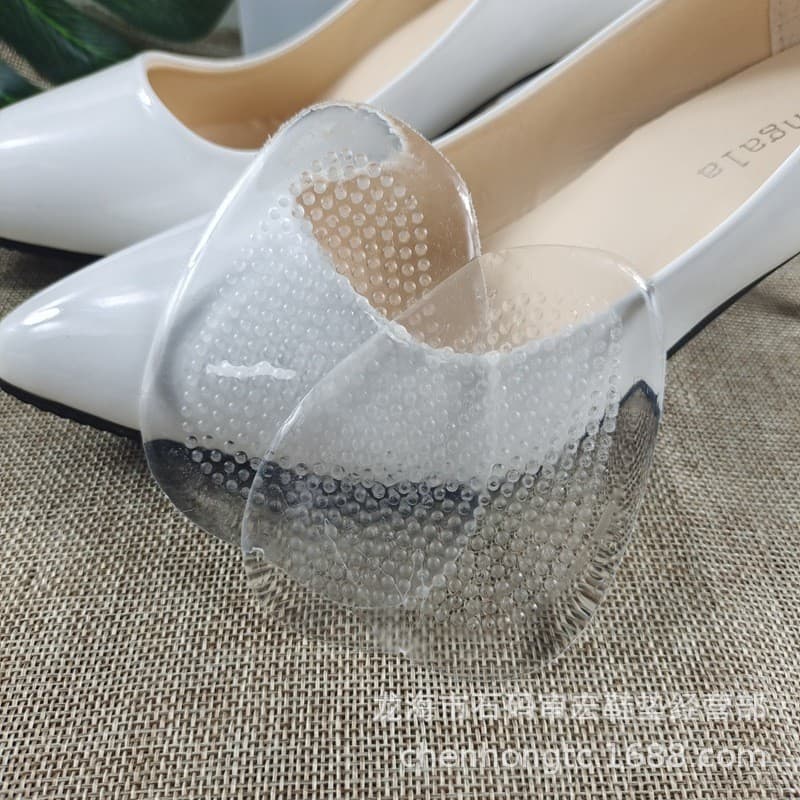 Anti-slip forefoot pad high heels summer sandals silicone anti-slip anti-wear shock absorption anti-slip arch support forefoot women half size