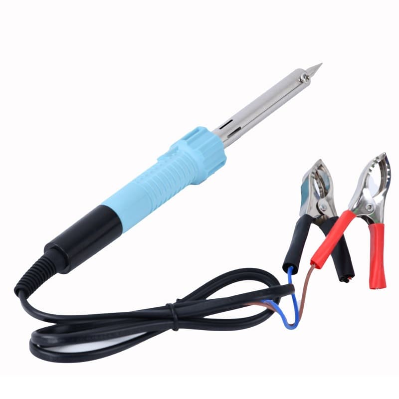 12V 60W Low Voltage Electric Soldering Iron with Clips