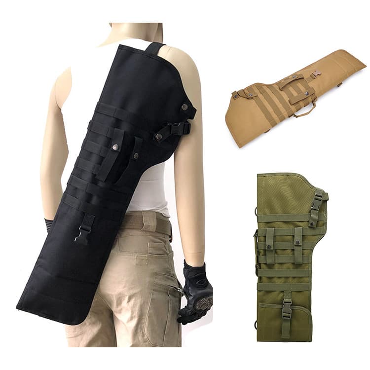 Outdoor Tactical Gun Bag, Cross-Border Molle Portable Hunting Paintball Gun Bag, Military Fan Rifle Storage Bag, Crossbody Bag