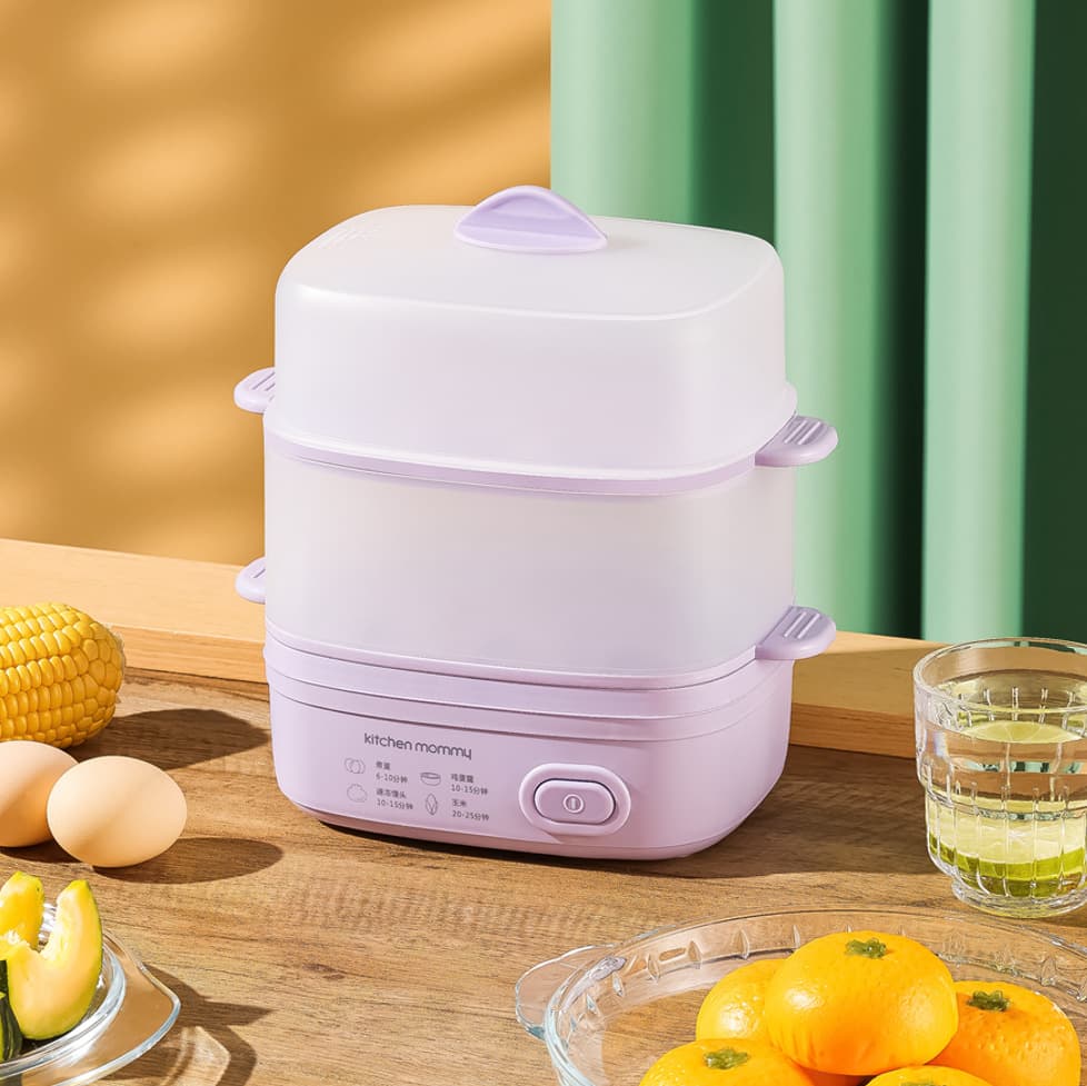 Chuchuang Mami Breakfast Maker KT-ZDQ-002 Multi-function Double-Layer Electric Steamer, Corporate Gifts, Group Purchase Wholesale