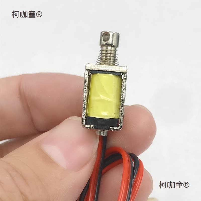 Miniature DC through-type push-pull solenoid with stroke from Metabo