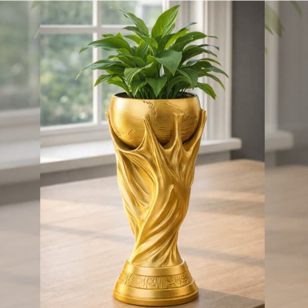 Cross-Border New Product World Cup Shape Beer Mug 2026 USA-Canada-Mexico World Cup Hercules Planter