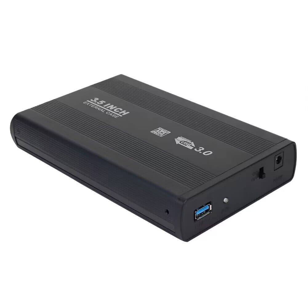 USB 3.0 to SATA III 3.5-inch External Hard Drive Enclosure