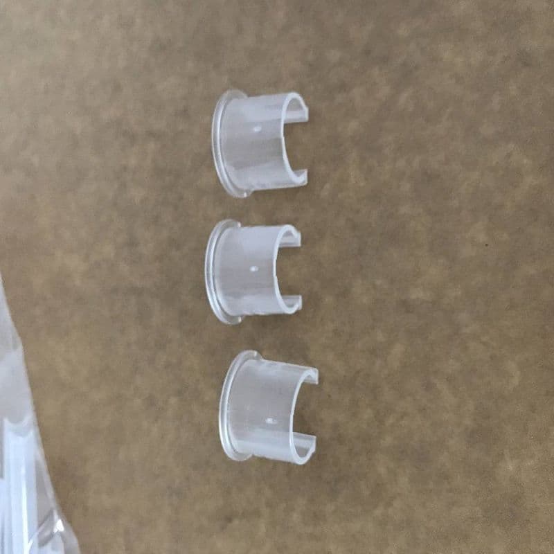 15MM Switch Pump Head Anti-Open Clip Pump Head Accessories Black White Transparent Pump Clip