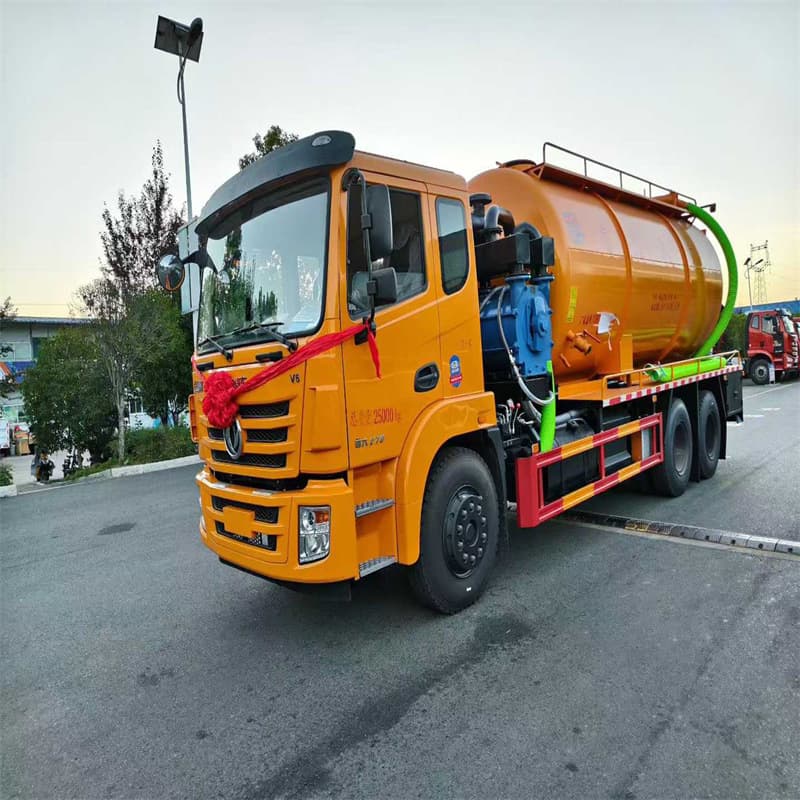Dongfeng Jincheng 10m³ Cleaning and Sewage Suction Truck, Sewer Dredging Vehicle Manufacturer Price Inquiry for Export to Africa