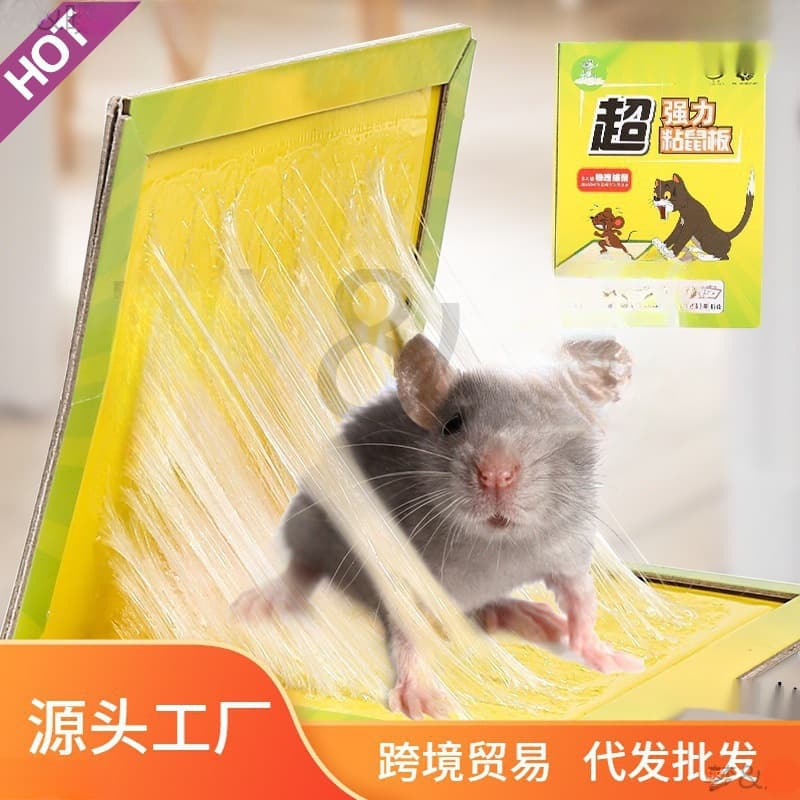 Mouse Trap Sticky Board, Home Rat Glue Trap, Strong Adhesive Mouse Catcher, Rodent Control