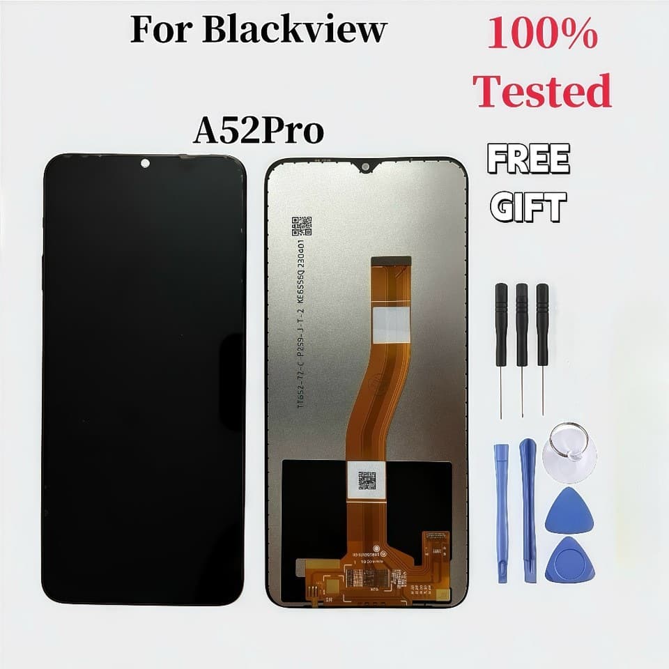 Original screen 100% warranty Blackview A52 Pro LCD display touch screen A53 A100
