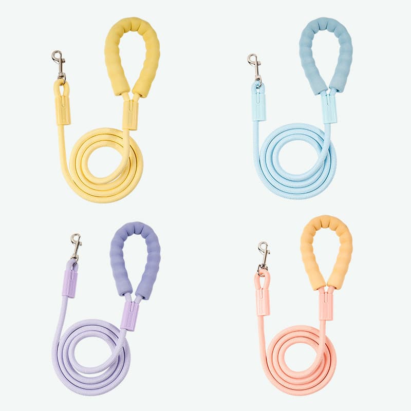 Dopamine Cross Border Dog Rope Pet Supplies Traction Rope Colorful Nylon Round Rope Outdoor Dog Walking Rope Dog Traction