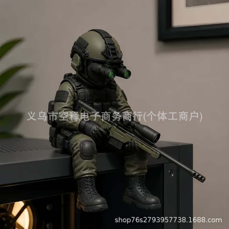 Cross-border new product Tactical Mini Soldier Figurine tactical mini soldier model ornaments