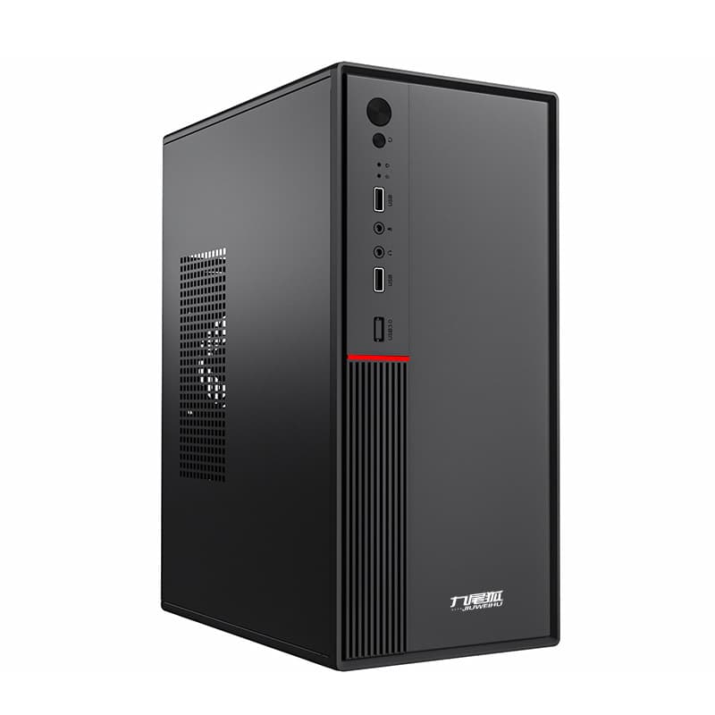 Nine-tailed Fox U2 Assembled Computer Case Desktop MATX Motherboard Business Office Small Host Case DIY Shell ITX