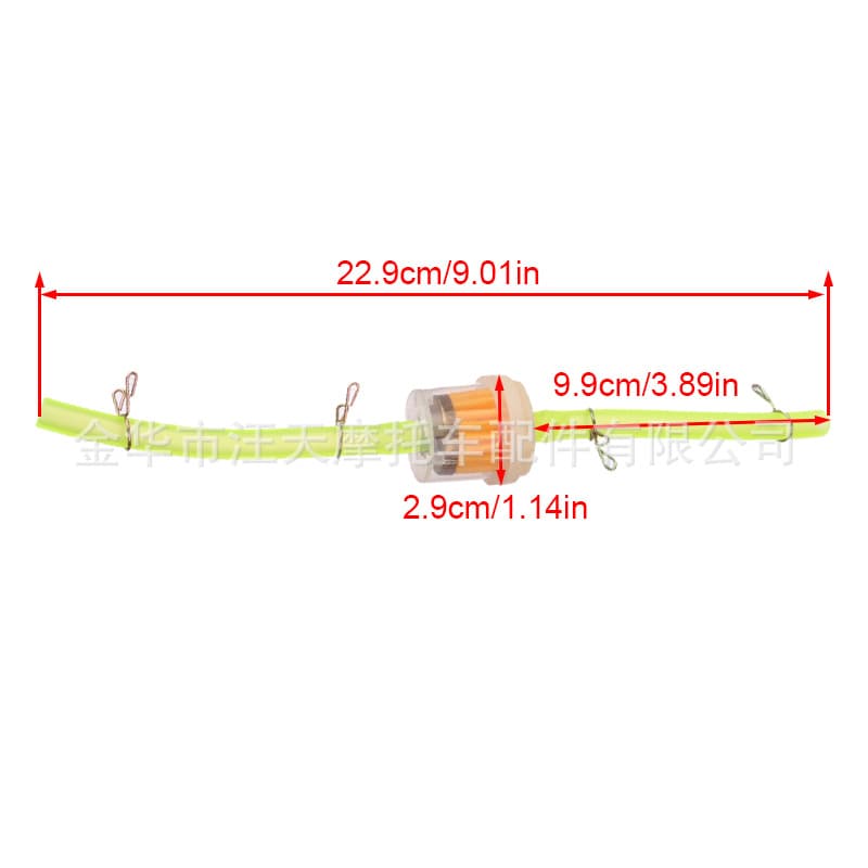 Motorcycle Scooter Dirt Bike Gas Filter ATV Premium Filter Element Fuel Filter Cup with Fuel Line