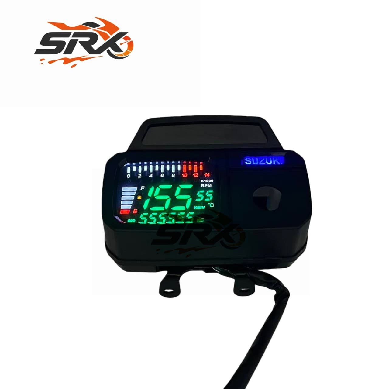 Suitable for Suzuki AX100 motorcycle dashboard LED instrument panel AX100 accessories LED speedometer