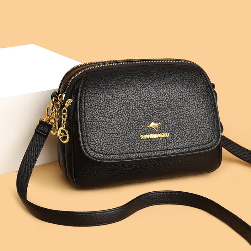 Cross-border Hot-selling Women's Handbag Small Round Bag Casual Versatile Commuter Crossbody Bag Large Capacity Travel Shoulder Bag