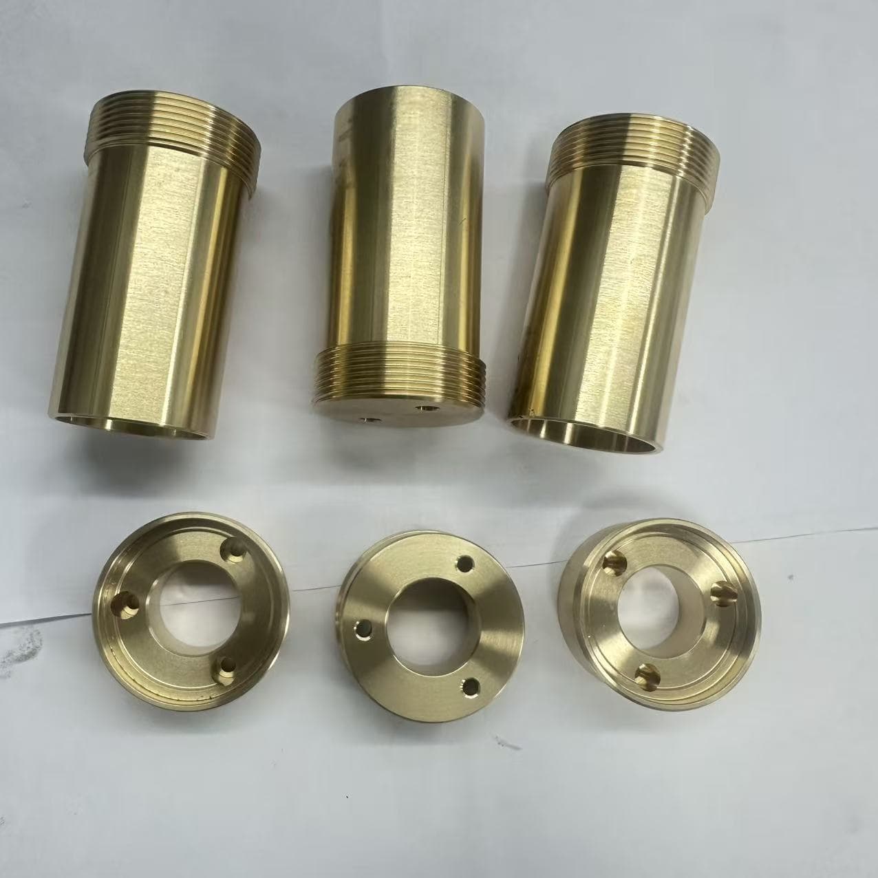 Machining of non-standard brass nuts: turning, milling, five-axis Swiss-type lathe machining of precision titanium alloy parts.
