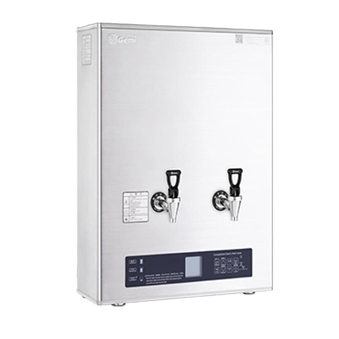 Gemi GM-K1BG-40CSW Hot Tank 40L Step-Type 220V Dual Faucet 3KW Commercial Water Boiler
