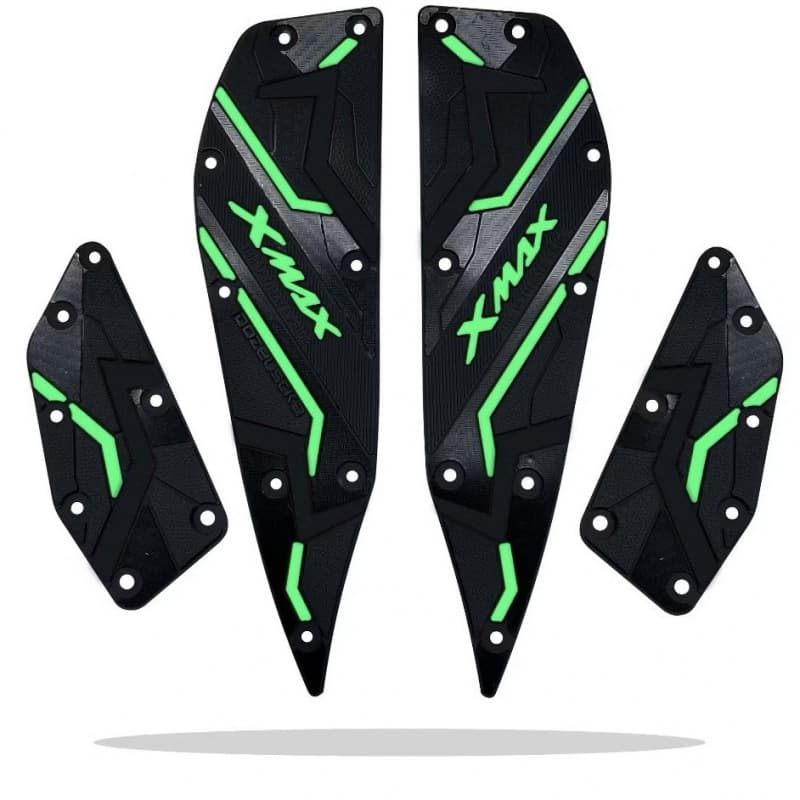 Compatible with Yamaha XMAX 250 Motorcycle Floor Mats 2017-2026 Model Anti-Slip Premium Rubber