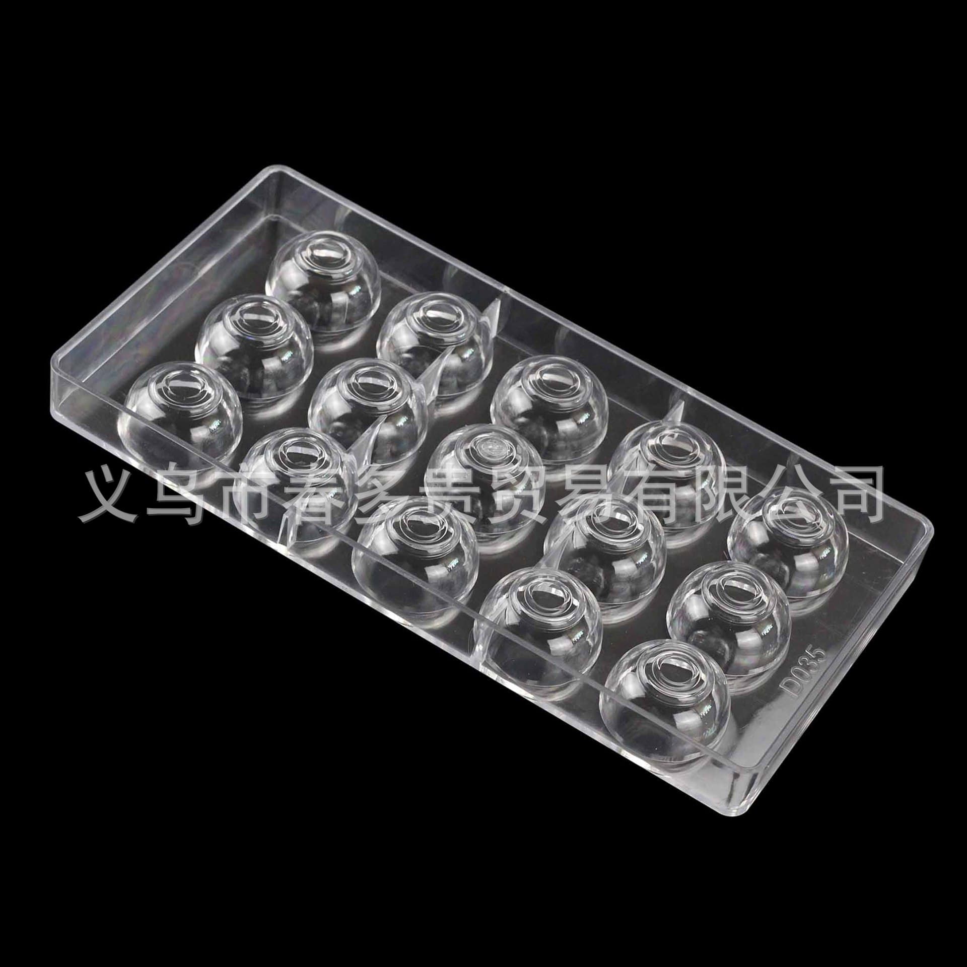 New Bowl-Shaped PC Chocolate Mold DIY Baking Mold for Chocolate Candy Cake Decoration