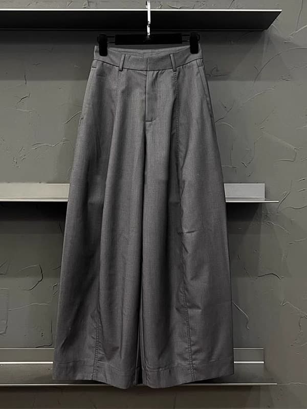 Shenzhen 2025 New Nanyou Women's Clothing European High Waist Slim Versatile Casual Loose Straight Suit Wide Leg Pants Women