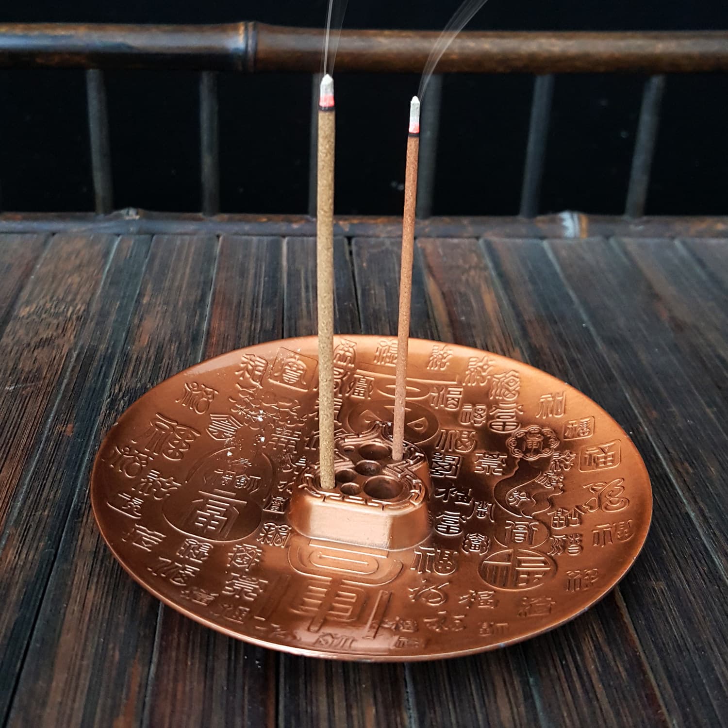 Baifu Gourd Incense Stick Holder Multi-Hole Incense Base Stand Tea Ceremony Accessory Tray Incense Rack