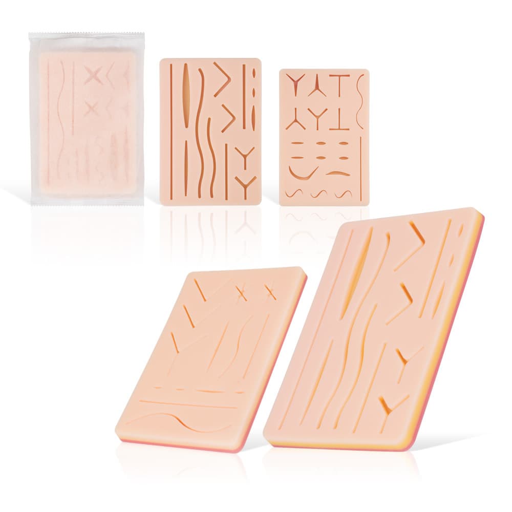 Cross-border new silicone multi-wound tear suture practice model silicone skin source manufacturer