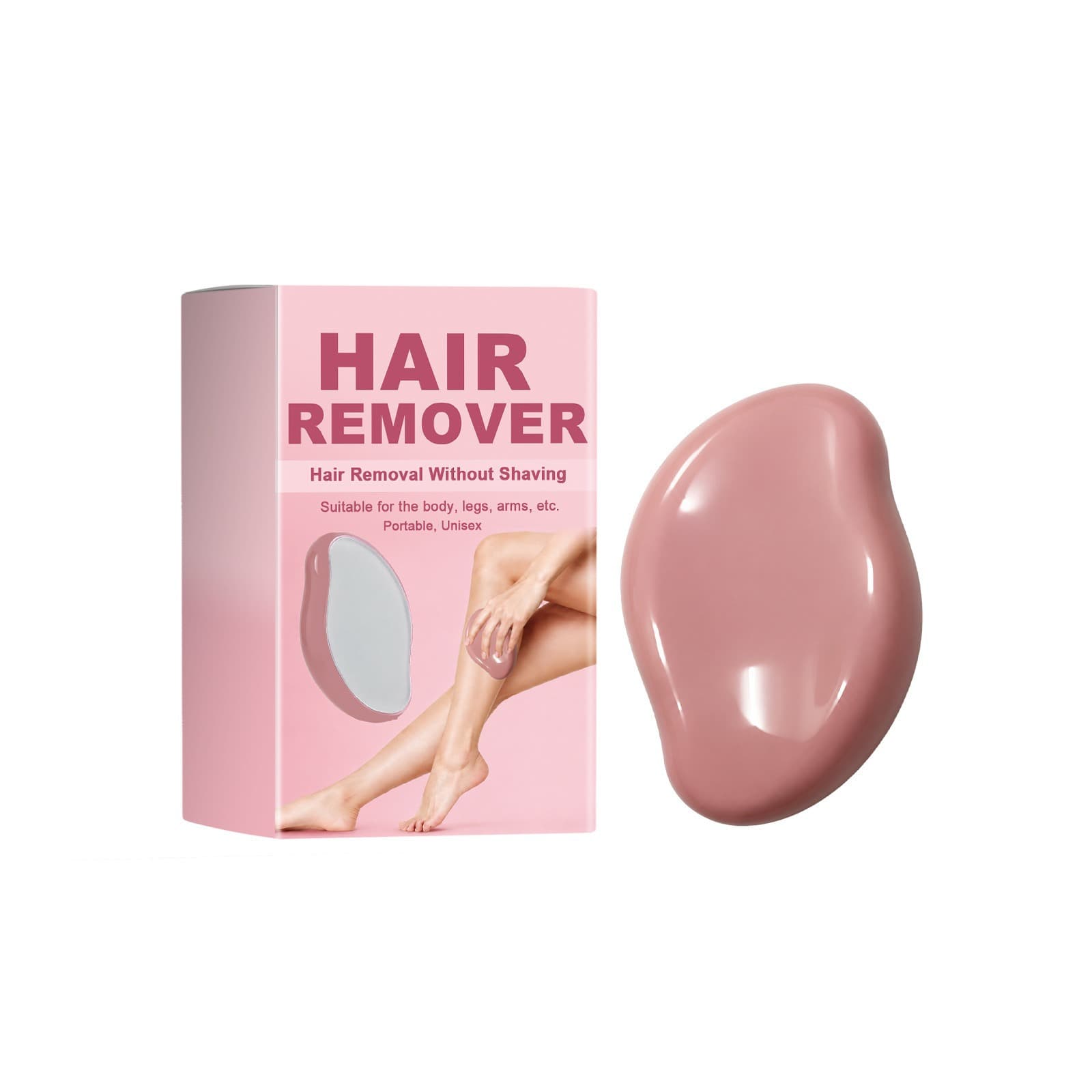 Crystal Hair Eraser - Body Hair Removal, Smooth and Easy to Use, Reusable