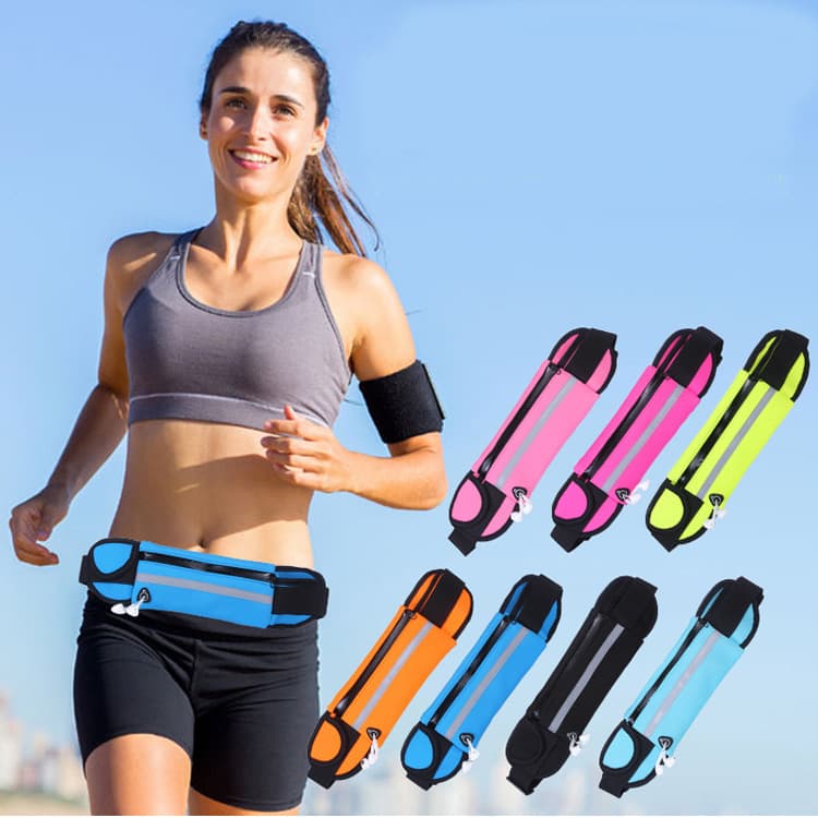 Outdoor Sports Water Bottle Waist Bag Fitness Anti-Theft Phone Pouch Body-Hugging Cycling Storage Bag Wholesale