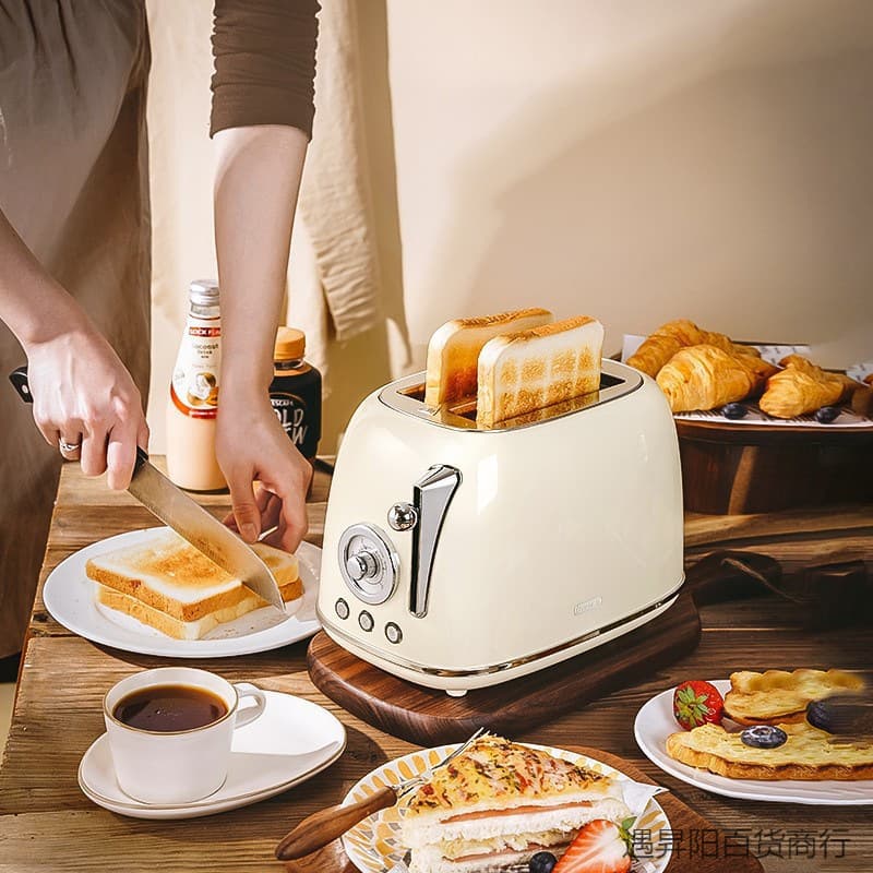 Vintage Toaster - Automatic Heating Multi-Function Breakfast Machine, Drop Shipping Available