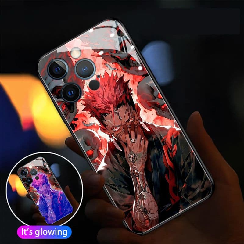 Phone Case for Apple 15 Pro, Men's and Women's, 12 Mini Glass, 14 Pro Anime, Men's, 13 New, 16 Pro Max