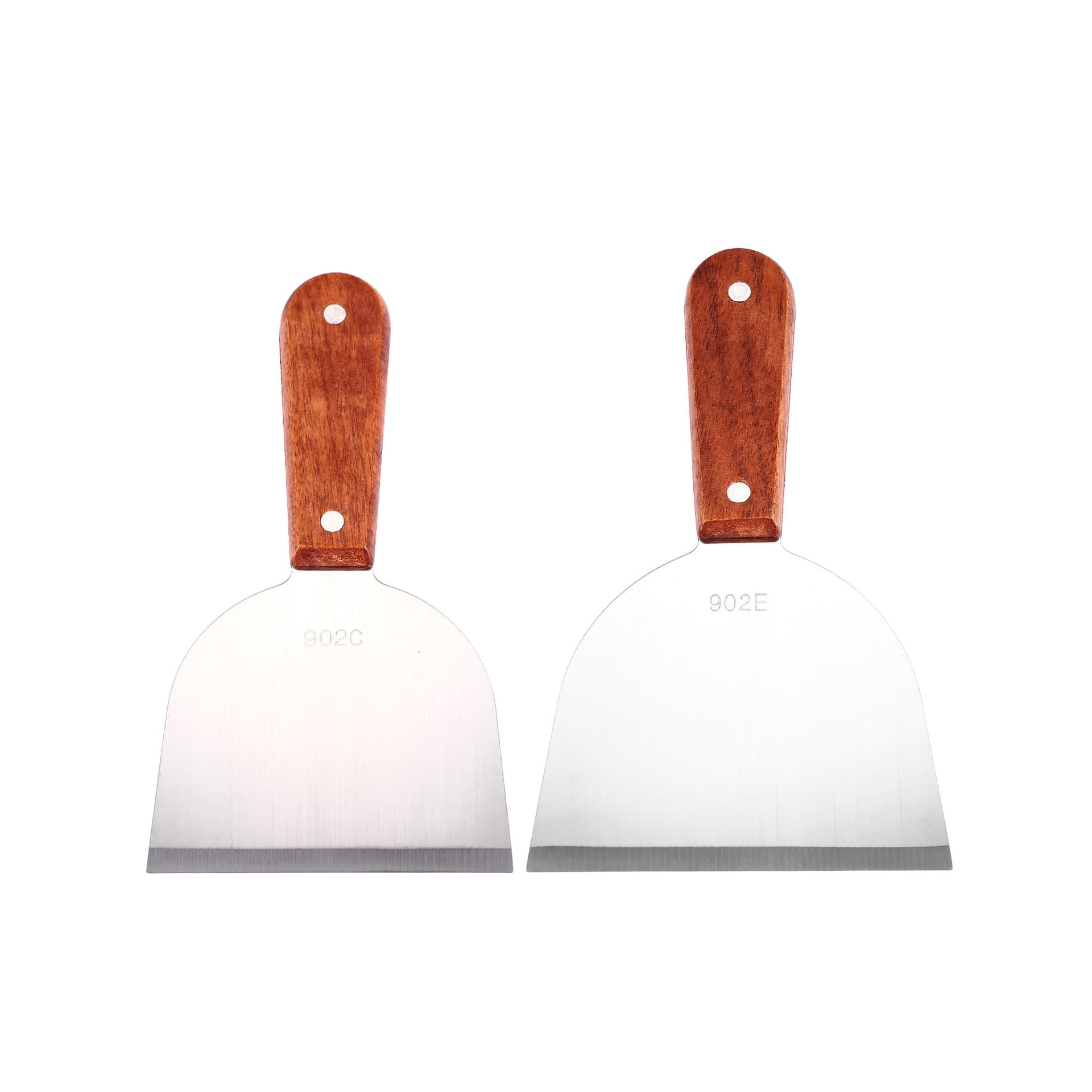Teppanyaki Spatula, Pancake Turner, Steak Spatula, Pizza Spatula, Hand-Held Cake Spatula, Cooking Tool 902C