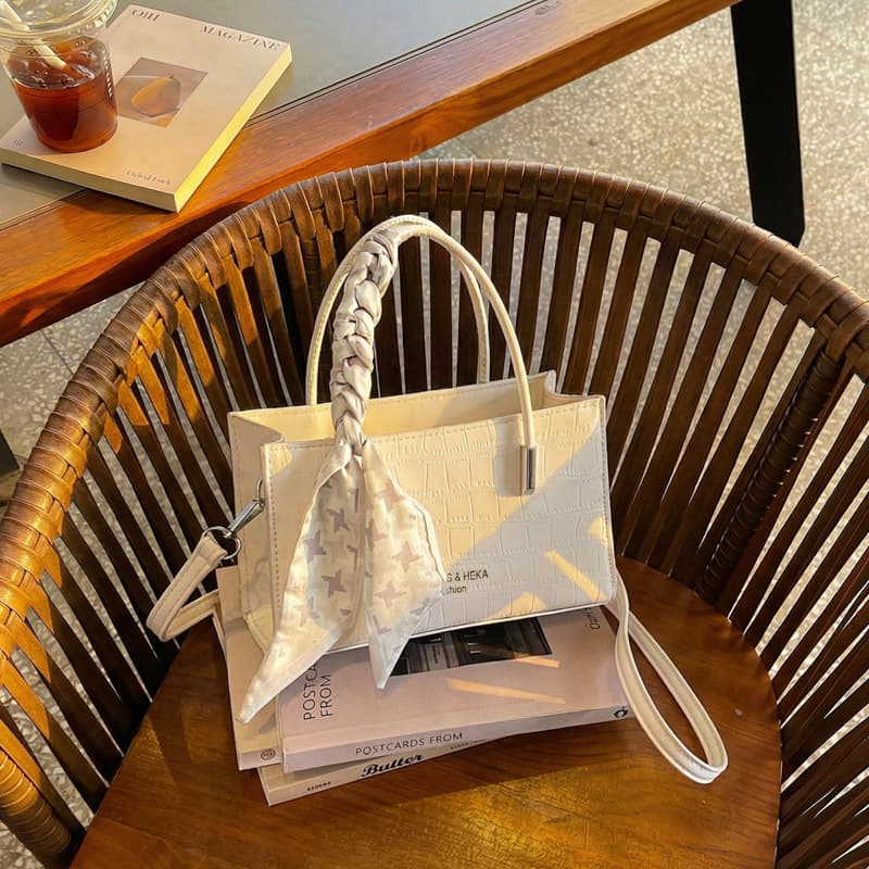 2026 New Model Women's Square Bag, Shoulder Bag, Crossbody Bag, Large Capacity Scarf Bag, Cross-Border Foreign Trade Hot Item