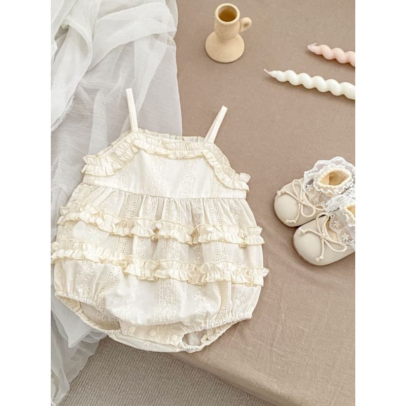 2025 baby girl sling jumpsuit, fashionable lace bag, full moon princess harem baby summer clothes