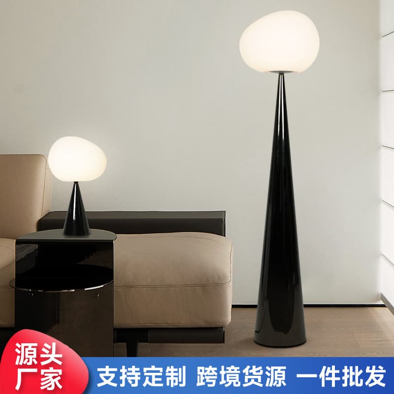 Medieval floor lamp living room sofa decoration bedroom bedside table lamp modern simple Nordic cross-border floor lamp