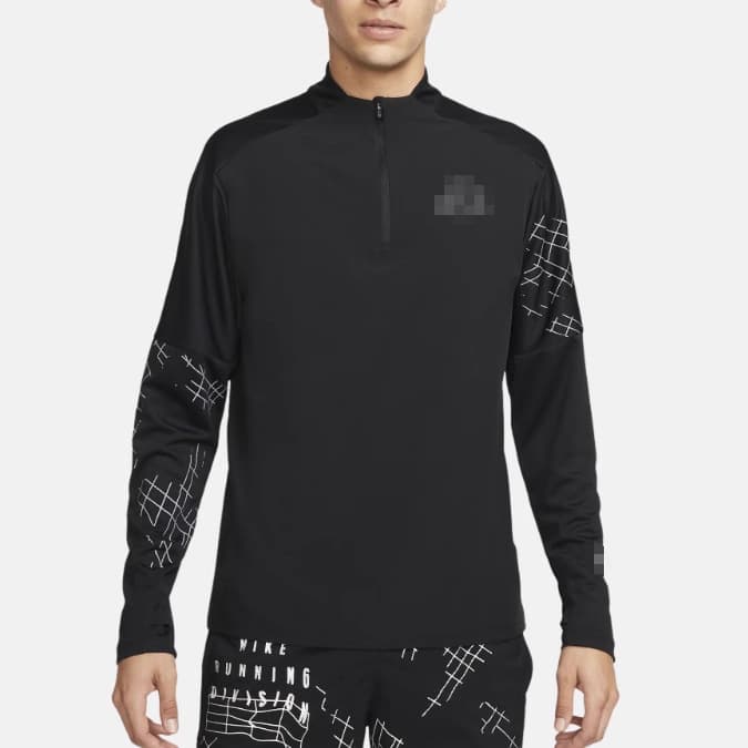 2025 Autumn Sports Casual Zipper Men's Round Neck Long Sleeve T-Shirt