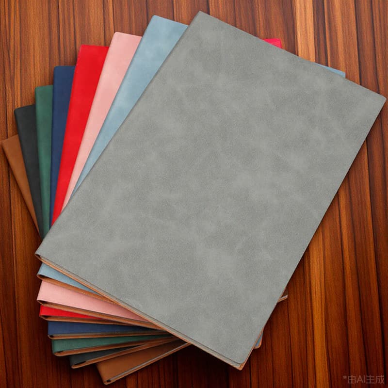 Sheep skin notebook custom a5 thick business meeting notepad wholesale study work notebook wholesale
