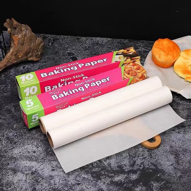 Baking silicone paper household oven high temperature air fryer special double-sided barbecue non-stick oil-absorbing thickened paper tray