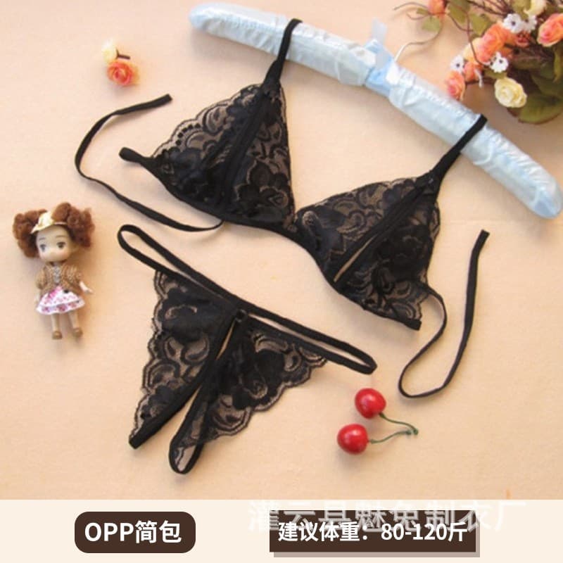 Meitu New Sexy Lingerie Bra Women's Seductive Panties Sleep Dress Drop Shipping 3018