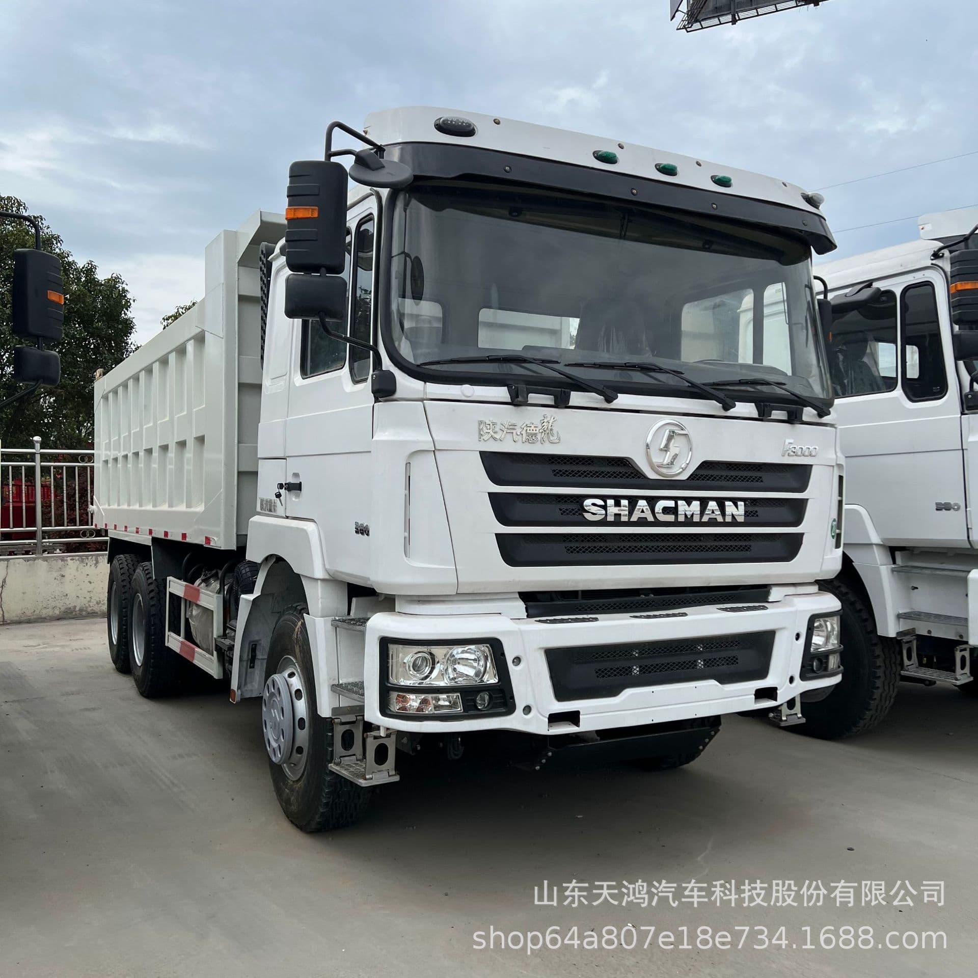 Overseas Supply Shaanxi Delong F3000 Dump Truck 6X4 Muck Truck 380HP Engineering Dump Truck