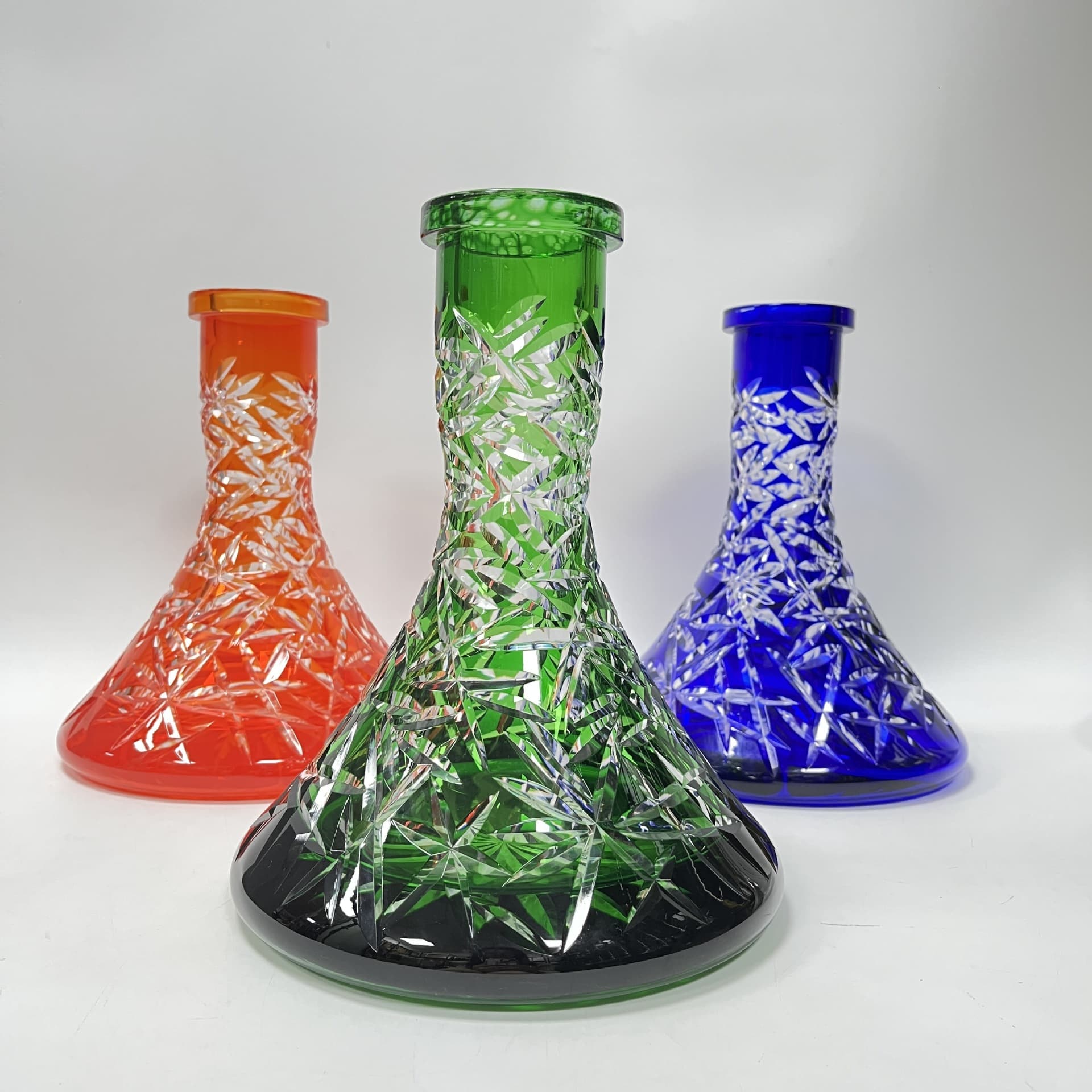 2023 new handmade large high-end hookah glass bottle base complete set Hookah shisha