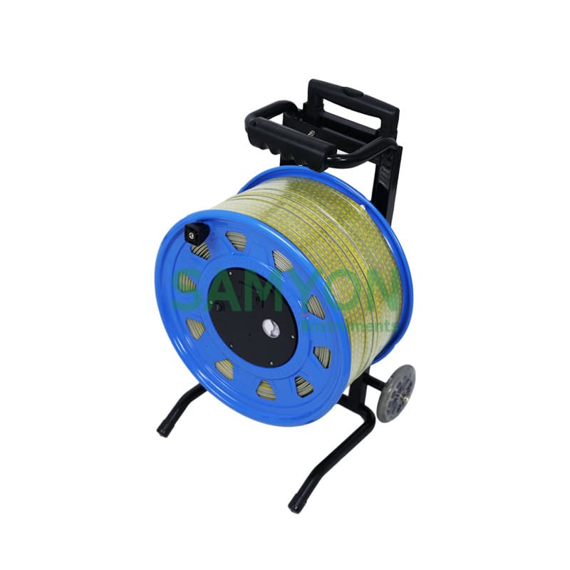Steel tape water level gauge, 200m/500m options, wear-resistant cable, clear scale, practical and simple