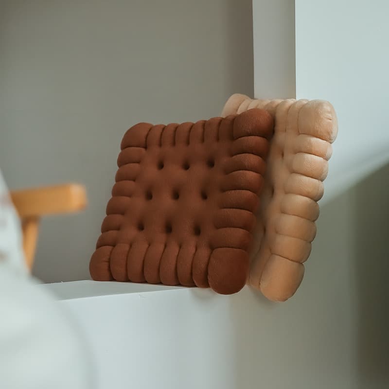 Thickened Cushion Pad for Office Chair, Dining Chair, Tatami Floor, and Bench - Cookie Style
