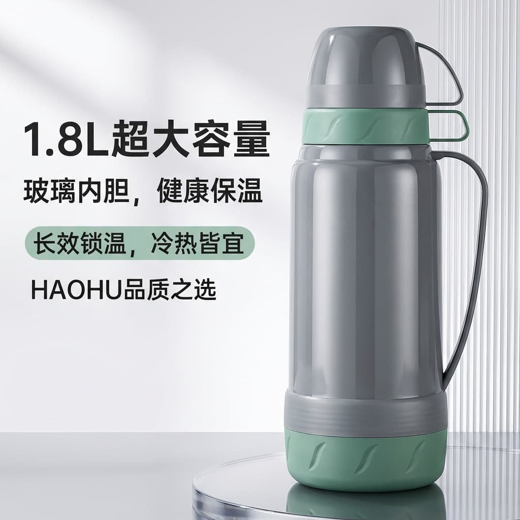 VOCCK thermal kettle household simple dormitory thermos boiling water thermos thermos bottle cross-border special