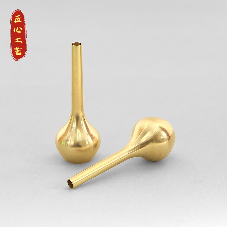 New Vase Incense Stick Holder Pure Brass Decorative Incense Stick Stand Office Entrance Zen Decor Sandalwood Base