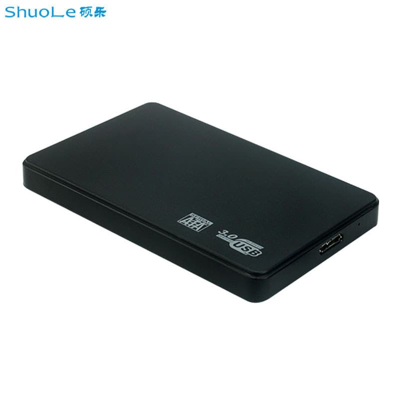 USB 3.0 tool-free 2.5-inch SATA serial port external hard drive enclosure for mechanical solid-state drives (SSDs).