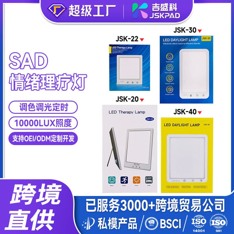 Winter Hot Sale SAD Light Therapy Lamp Bionic Desktop Lighting Beauty Lamp LED Emotional Therapy Lamp Decorative Lamp