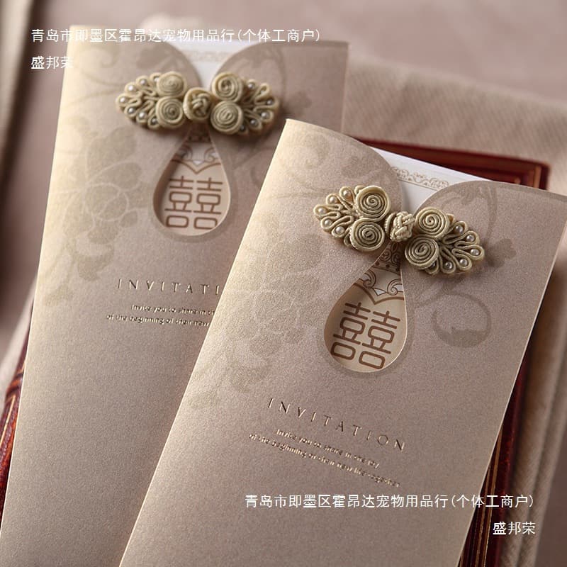 Wedding invitations, new Western style creative wedding invitations, wedding invitations, wedding invitations, invitation printing, other Shengbangrong